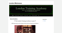 Desktop Screenshot of londontrainingacademy.com